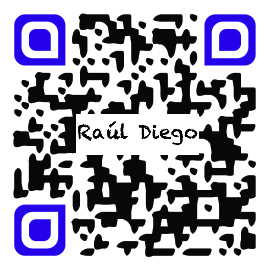 Código QR Raúl Diego